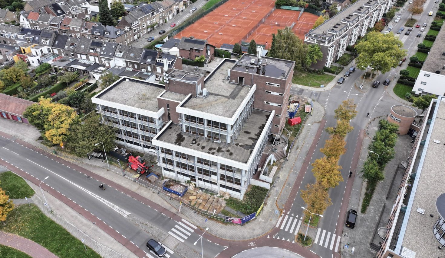 VH Transformatie Adelbert van Scharnlaan Maastricht Drone 01