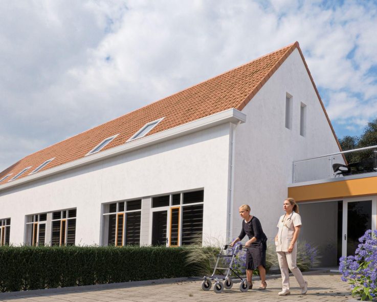 Transformatie voormalig schoolgebouw tot zorginstelling Buchten