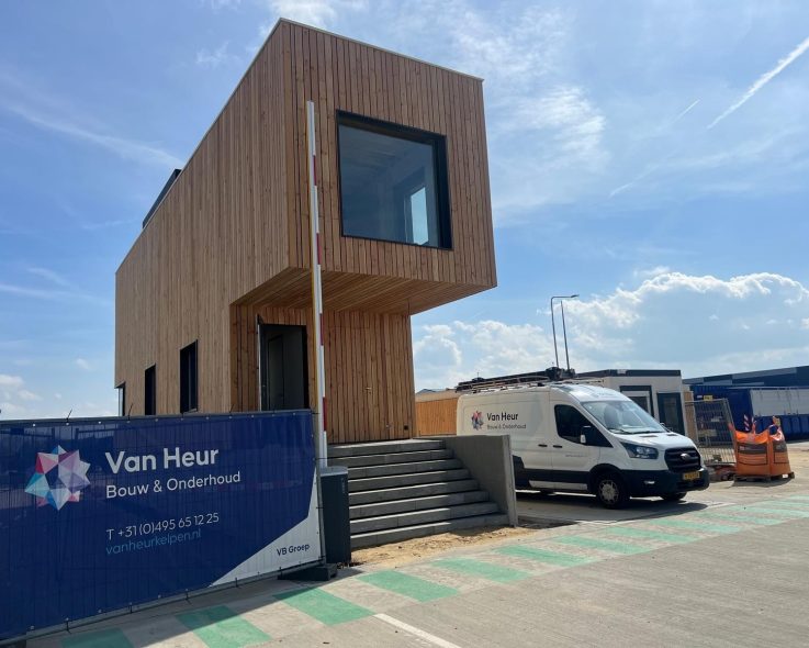 Nieuwbouw Weegbrugkantoor RD4 Heerlen